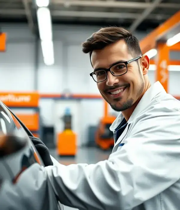 Weber Body Shop interior with modern equipment