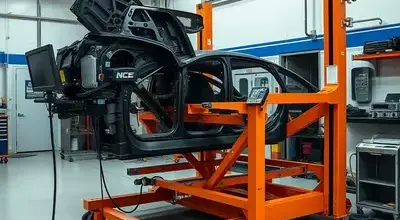 Frame straightening equipment